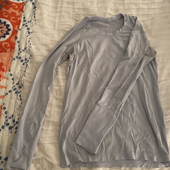 Lululemon Swiftly Tech Long Sleeve in Lavender - Picture 2 of 4